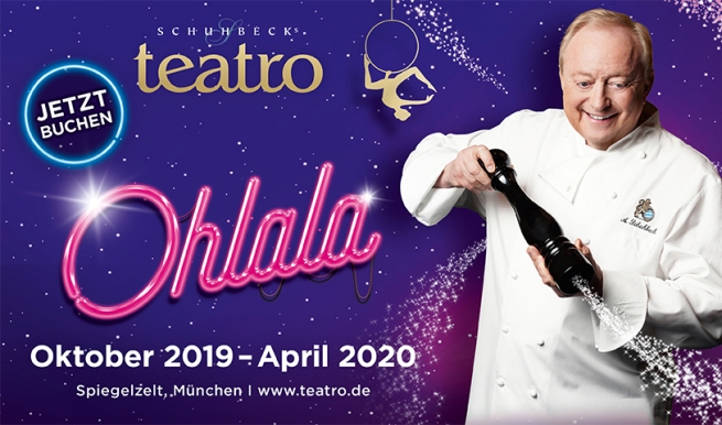Schuhbecks teatro OHLALA © München Ticket GmbH